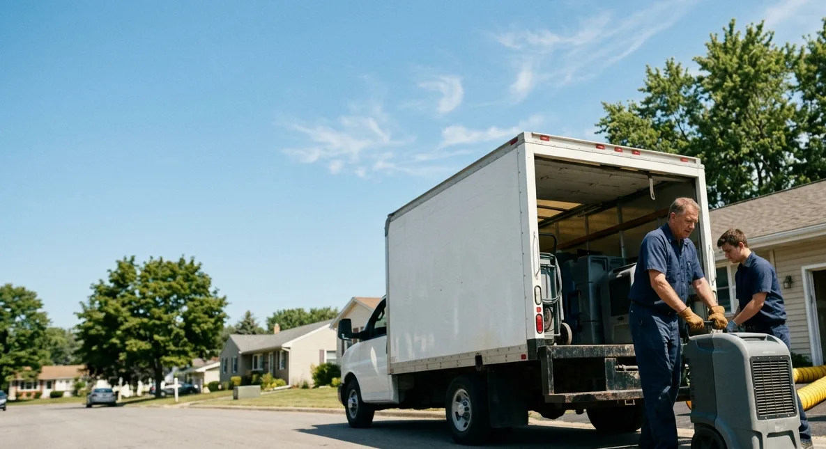 Water Damage Cleanup in Ypsilanti, MI near me